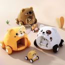 Coches de juguete para bebé Montessori para niño pequeño de 1 año regalo juguetes coche de dibujos animados