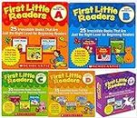 First Little Readers Parent Packs Complete Set (5 packs) - Guided Reading Level A, B, C, D, E&F