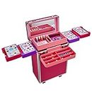 Shimmer and Sparkle Instaglam Make Up Trolley, pull along makeup trolley, 100 pieces including on trend makeup colours, nail polishes, applicators, hair accessories.