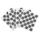 SoftTouch Self-Stick Small Round Felt Pads for Hard Surfaces – Protect Your Hard Surfaces from Scratches, 3/8" Gray Round (84 Pieces) - 4759695N