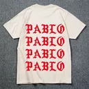 Kanye West Pablo T Shirt Men I Feel Like Paul Print Short Sleeves Anti Season 3 T-Shirt Hip Hop