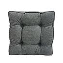 Pillows24 Loungemöbel-Sitzkissen 50x50 cm, quadratisch, Polsterauflage für Rattan-Möbel, Lounge-, Terrasse, Garten- und Balkonmöbel, geeignet als Palettenkissen