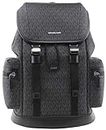 Michael Kors Men's Signature Cooper Backpack In Black, Style 37U0MCOB6B