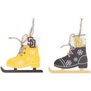 The Memory Company San Diego Padres Two-Pack Ice Skate Ornament Set