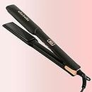 ELLA BELLA® Ceramic Flat Iron Hair Straightener • Professional Straightening Iron • Digital Display to Accurately Control Temperature • As Featured in Good Housekeeping