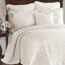 Historic Charleston Charles Matelasse Single Bedspread Cotton in Green | King | Wayfair 13989BEDDKNGSAG