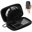 AGPTEK 4 Inch MP3 Player Case Protective Storage Case for MP4, Earphones, USB Cable, Memory Card, Black