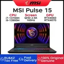 MSI Pulse 15 Gaming Laptop 15.6 Inch QHD 2.5K 165Hz IPS Screen Notebook i7-13700H 16GB 1TB RTX4070
