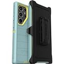 OtterBox Galaxy S23 Ultra (Only) - Defender Series Case - Sails and Sun, Rugged & Durable -with Port Protection - Includes Holster Clip Kickstand - Microbial Defense Protection - Non-Retail Packaging
