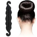 Fashion Fitoor -1 Pc Bun Clip Hair Donut Maker Magic Clip Twist Turn and Tie Pad Curler Shaper Sponge Donut Bun Maker Hair Styler Hair Styling Tool DIY Hairstyles Hair Accessory for Women and Girls