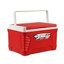Asian Insulated Chiller Ice Box| Standard Size for Travel Party Bar Ice Cubes | Cold Drinks | Medical Purpose | 5 Litre, Red