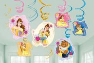 Beauty and the Beast Swirl Decorations Party Birthday Kids Supplies