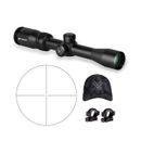 Vortex Crossfire II 2 7x32 Riflescope V Plex MOA Reticle with 1" Rings and Hat