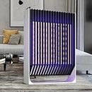 International Eco-Friendly Electronic LED Mosquito Killer Machine Trap Lamp for Indoor Outdoor, Bug Zapper (Purple)