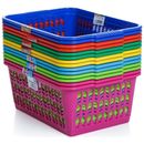 Large Plastic Handy Baskets 37x25.5x14cm Office School Home Storage Organiser UK