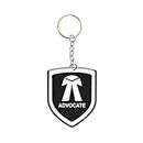 CLOVERBYTE ADVOCATE keychain Model.103 For Lawyers, Students, Judges, Advocates Key Chain