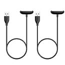2-Pack Charger Cable Compatible with Fitbit Inspire 2 (Not for Inspire/Inspire HR), JCSMARTEC USB Replacement Fast Charging Cord Wire Clip Dock Cradle (3.3ft/100cm)