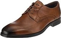 ECCO Shoes Men's Melbourne Plain Toe Shoe, Amber, 39 Medium EU (5-5.5 US)