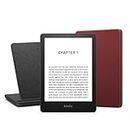 Kindle Paperwhite Signature Edition Essentials Bundle including Kindle Paperwhite Signature Edition - Wifi, Without Ads, Amazon Leather Cover, and Wireless Charging Dock