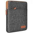 KIZUNA 8 Inch Tablet Sleeve Case Shockproof Water-Resistant Bag for 7.9" Tablet, iPad Mini 4/3/2, Samsung Galaxy Tab A 8-Inch/pro/Tab 3 7.0 Lite/S2 8/E 8, LG Huawei ASUS ZenPad Protective Bag - Brown