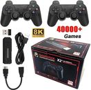 New X2 Plus Retro Arcade Game Stick Console with Wireless Controller 41000 Games