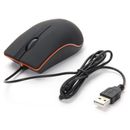 fr Mini souris optique filaire USB 3D pour ordinateurs portables PC noir