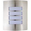 Lámpara de pared exterior E27 H:29cm resistente a la intemperie acero inoxidable iluminación casa puerta