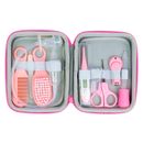 10Pc Baby Girl Health Care Grooming Kit, Comb, Glass Nail File, Nail Clippers
