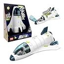 Ainichi Space Shuttle Toys | Space Rocket Ship Toys for Children | Outer Astronaut Space Rocket Ship Toy with Light and Sounds | Toddler Kids Space Toys for 3, 4, 5 Year Olds Boys
