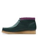 Clarks Men's Wallabee Boot (Green Combination) (us_footwear_size_system, adult, men, numeric, medium, numeric_8_point_5)