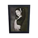 TOHFA WORLD Personalized/Customised Oil Painted Photo Frame Digital Oil Painting Frame Photo Paint Photo Oil Painting(7inx5in). |customized photo frames with photo||personalised photo frame|