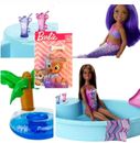 ​Paquete de juego Barbie Pool: Mermaid Chelsea, flotadores tamaño muñeca # 2, bonificación cachorro 