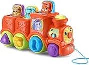 VTech Pop & Sing Animal Train | Push & Pull Toy Train With Animal Sounds & Music | Suitable for Ages 6 - 36 Months, English Version