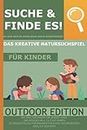 Suche & Finde es in der Natur Outdoor Spiel f�ür Kinder ab 4 5 6 7 8 9 Jahren Spielzeug für Jungen Junge Mädchen draußen Suchspiel Montessori Geschenk Spiele
