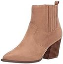 The Drop Sia Pointed Toe Western Ankle Boot boots womens, Arena, 39.5 EU