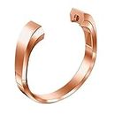Loom Tree Stainless Steel Bangle Bracelet Wristband Band For Fitbit Alta Rose Gold