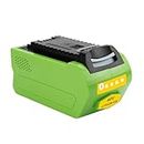 Joiry 40V 2500mAh Li-ION Batterie pour GreenWorks G-Max 29472 29282 2601102 24252 29462 29302 29662
