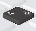 Keystickers® | 5x6mm - Pegatinas universales rusas para teclados de PC, ordenador portátil y MacBook, color blanco | русские наклейки на клавиатуру | Russian Keyboard Stickers