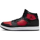 Nike Homme Jordan Access Chaussures de Basketball, Multicolore Black Gym Red White 006, 44 EU