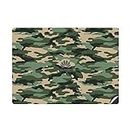 GADGETS WRAP Premium Vinyl Laptop Decal Top Only Compatible with Huawei Matebook X Pro - Green Camo