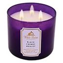 Bath and Body Works Black Cherry Merlot Scented Candle,White