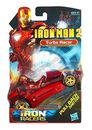 Iron Man 2 Pull Back & Go Turbo Rennwagen - altersbedingte Verpackung, aber brandneu