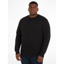Sweatshirt TOMMY HILFIGER BIG & TALL "BT-FLAG LOGO SWEATSHIRT-B" Gr. 5XL, schwarz (black) Herren Sweatshirts