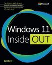 Windows 11 Inside Out by Ed Bott Paperback Book