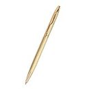 CADANIA Kugelschreiber, Luxus Metall Signatur Kugelschreiber Schwarze Tinte Business Writing Office Supplies-Gold