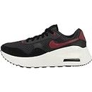 Nike Air Max SYSTM Uomo Running Trainers DM9537 Sneakers Scarpe (UK 8.5 US 9.5 EU 43, Black Team Red Anthracite 003)
