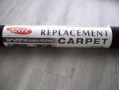 Ozite All Purpose Replacement Black Carpet Roll - 36”x72” Car, Boat, Audio, Home