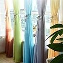 UBERSWEET® Modern Limited Cortinas Dormitorio Curtains Soft Sheer Living Room Tulle Window for Bedroom: Tulle 1 Piece, W100 X H260Cm, Pull Pleated Tape