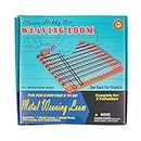 Retro Crafting Kit – Weaving Loom – Includes Materials to Make 2 Potholders – Family Fun