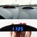 Voltímetro en coche 3 en 1 pantalla LED alarma coche electrónica reloj alta calidad